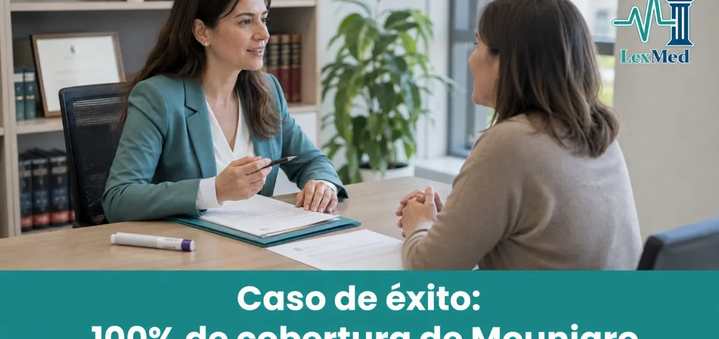 Caso de éxito de nuestro estudio: 100% de cobertura de Mounjaro 1 100% de Cobertura en Mounjaro