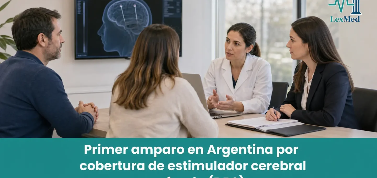 Caso de éxito de nuestro estudio: primer amparo conocido en Argentina por cobertura de estimulador cerebral profundo (DBS) 1 amparo por cobertura de estimulador cerebral profundo